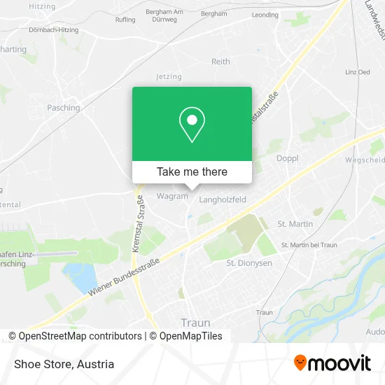 Shoe Store map