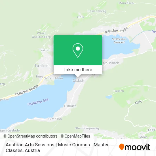 Austrian Arts Sessions | Music Courses - Master Classes map