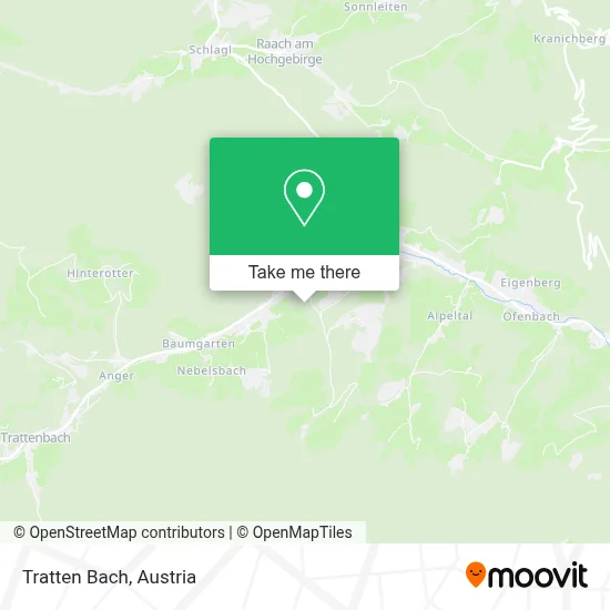Tratten Bach map