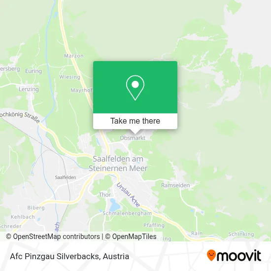 Afc Pinzgau Silverbacks map