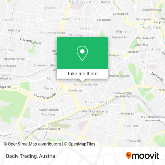 Badiv Trading map