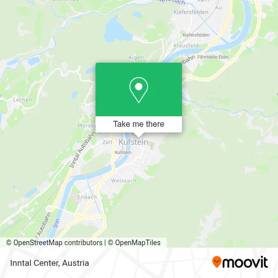 Inntal Center map