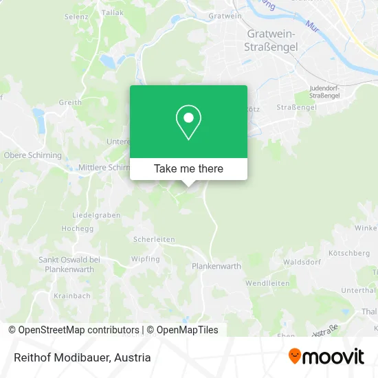 Reithof Modibauer map