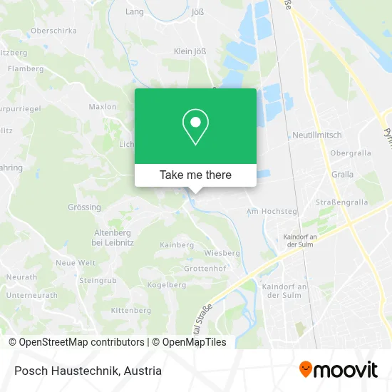 Posch Haustechnik map