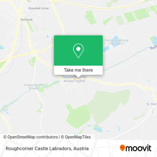 Roughcorner Castle Labradors map
