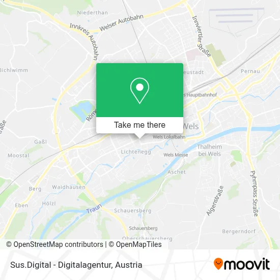 Sus.Digital - Digitalagentur map