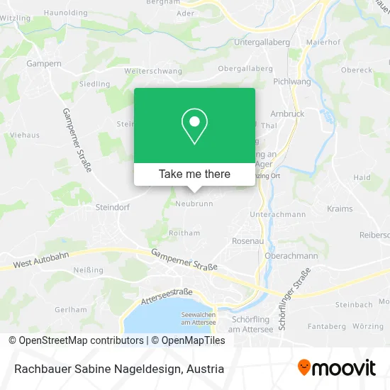 Rachbauer Sabine Nageldesign map