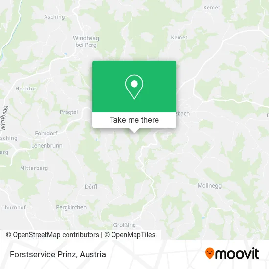 Forstservice Prinz map
