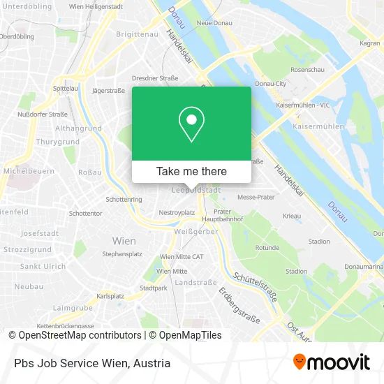 Pbs Job Service Wien map