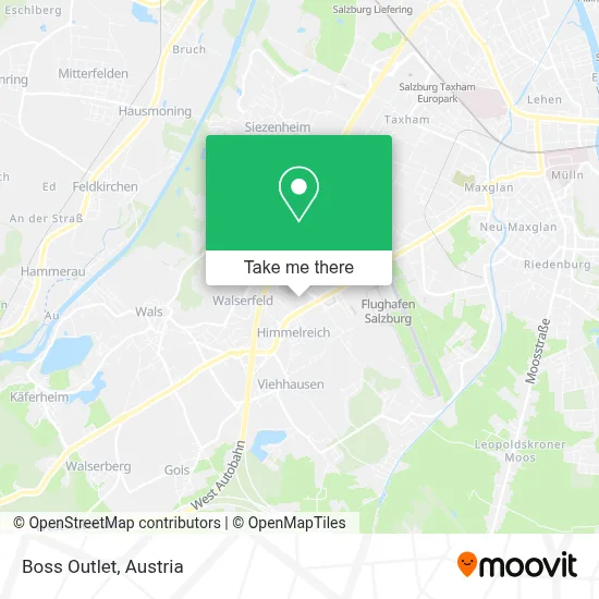 Boss Outlet map