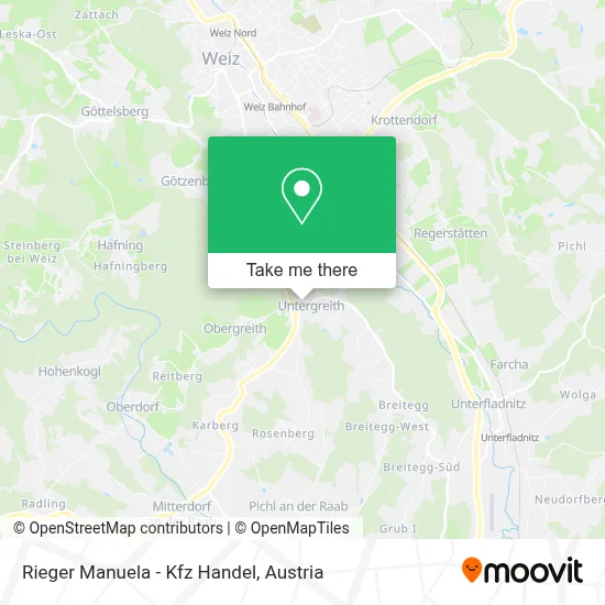 Rieger Manuela - Kfz Handel map