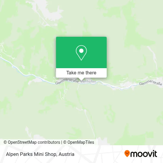 Alpen Parks Mini Shop map
