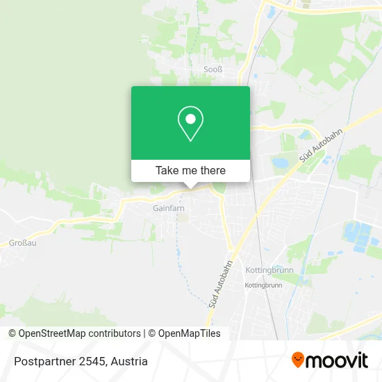 Postpartner 2545 map