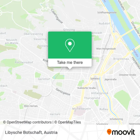 Libysche Botschaft map