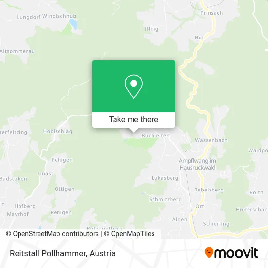 Reitstall Pollhammer map