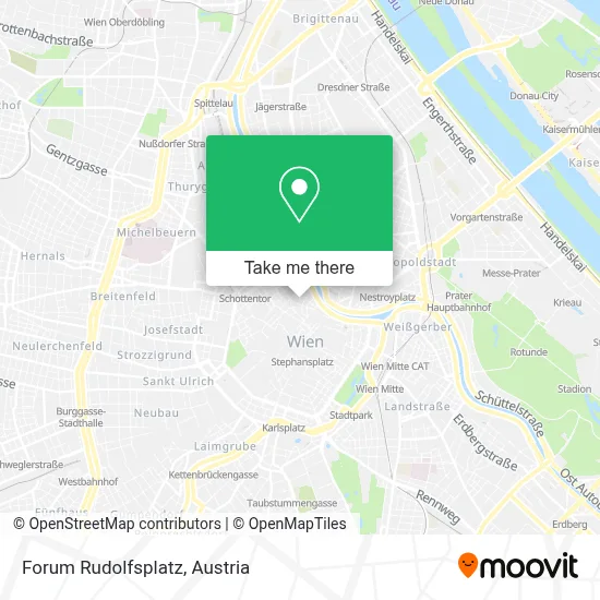 Forum Rudolfsplatz map