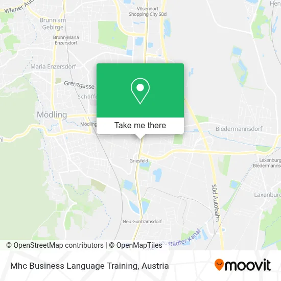 Mhc Business Language Training map