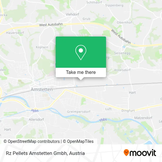 Rz Pellets Amstetten Gmbh map
