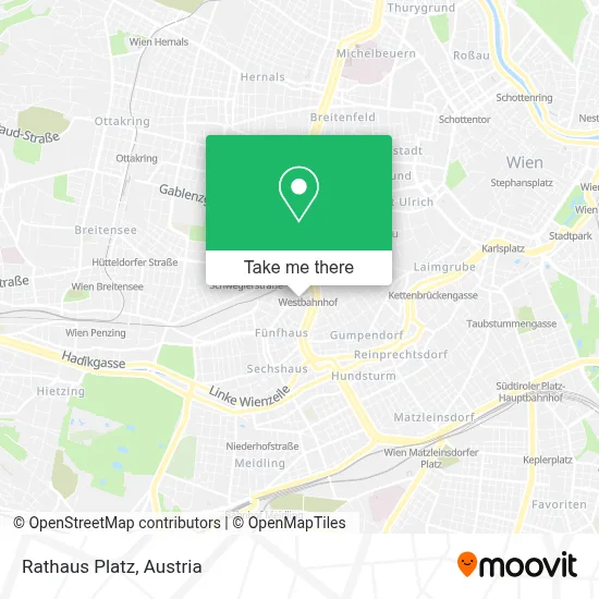 Rathaus Platz map