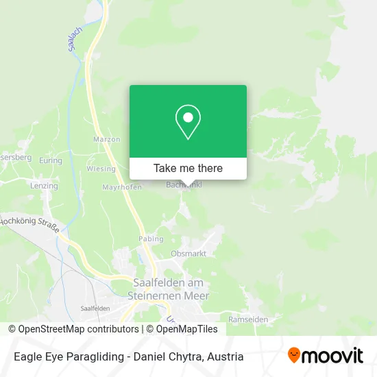 Eagle Eye Paragliding - Daniel Chytra map