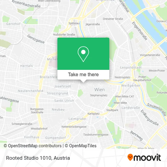 Rooted Studio 1010 map