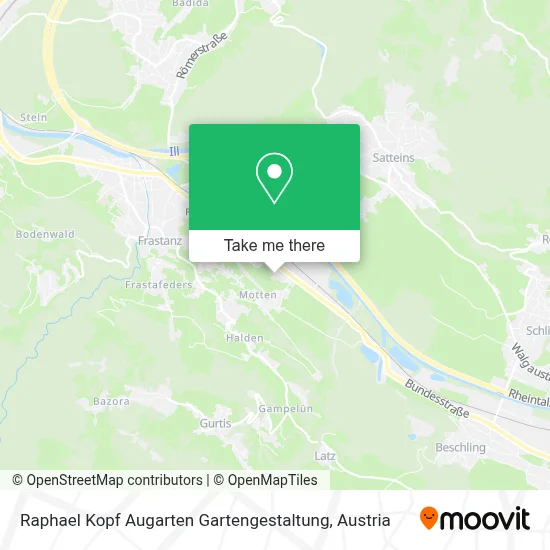 Raphael Kopf Augarten Gartengestaltung map