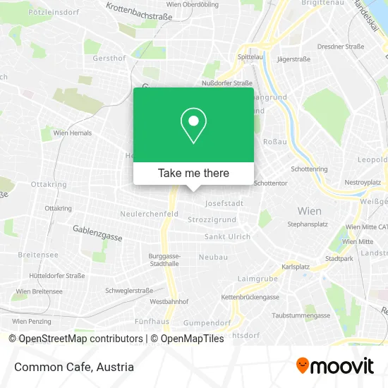 Common Cafe map