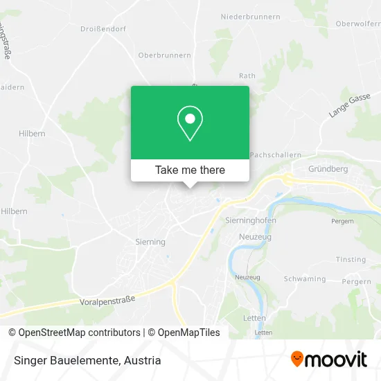 Singer Bauelemente map