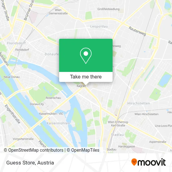 Guess Store map