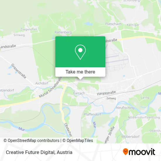 Creative Future Digital map