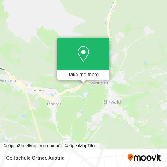 Golfschule Ortner map