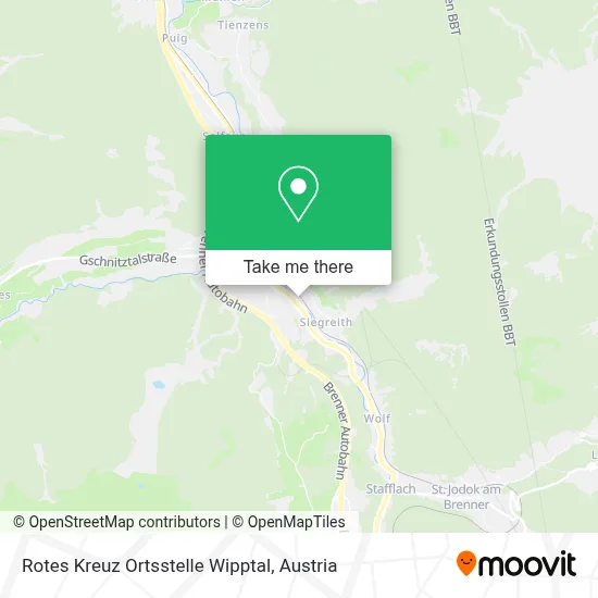 Rotes Kreuz Ortsstelle Wipptal map