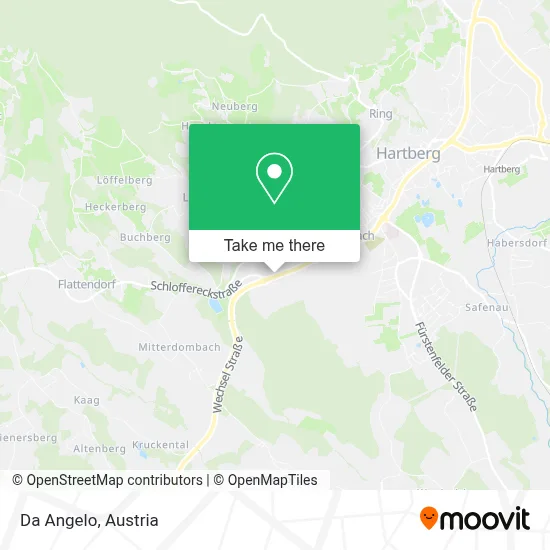 Da Angelo map