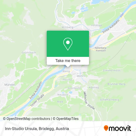 Inn-Studio Ursula, Brixlegg map