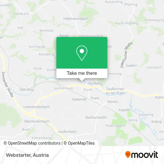 Webstarter map
