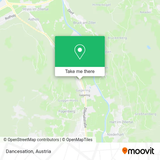 Dancesation map