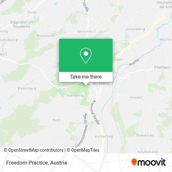 Freedom Practice map
