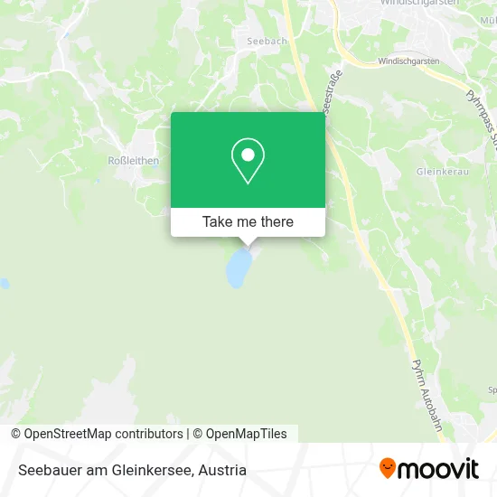 Seebauer am Gleinkersee map