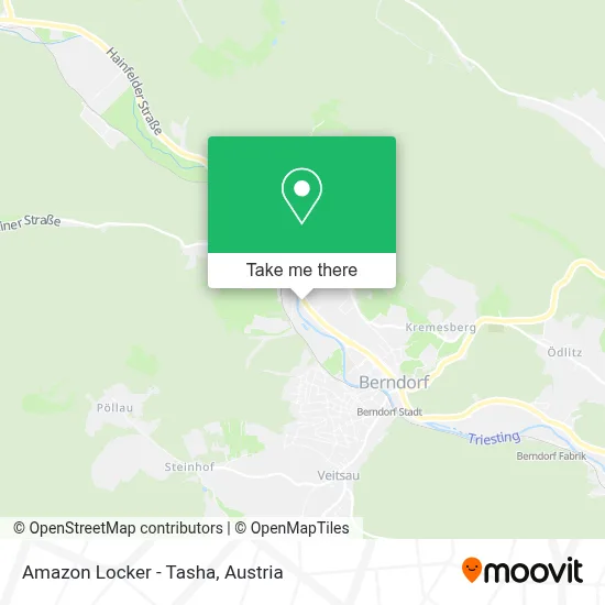 Amazon Locker - Tasha map