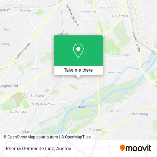 Rhema Gemeinde Linz map