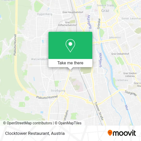 Clocktower Restaurant map