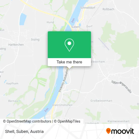 Shell, Suben map