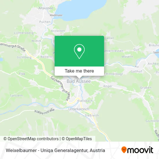 Weixelbaumer - Uniqa Generalagentur map