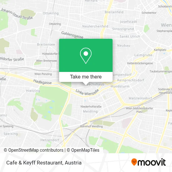 Cafe & Keyff Restaurant map
