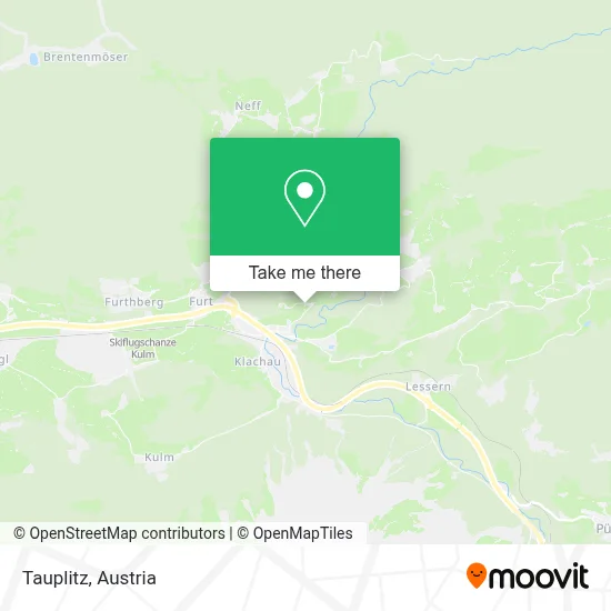 Tauplitz map