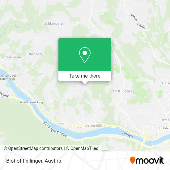 Biohof Fellinger map