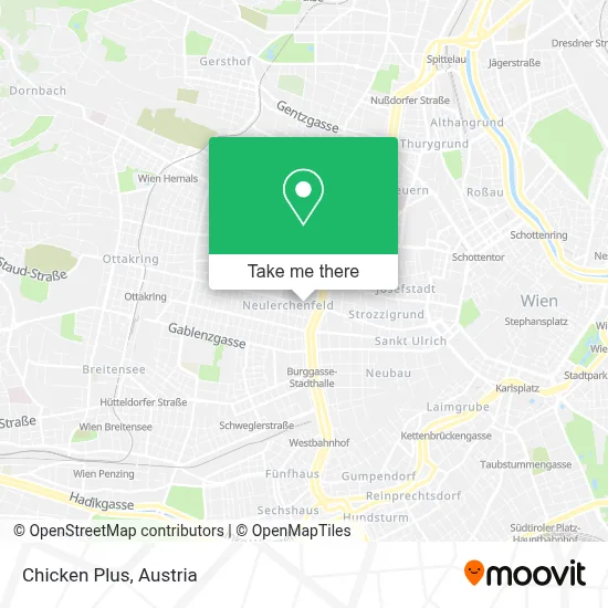 Chicken Plus map