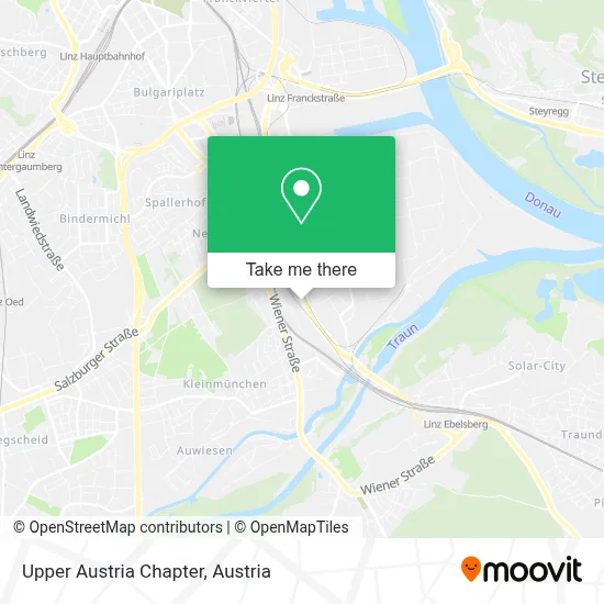 Upper Austria Chapter map
