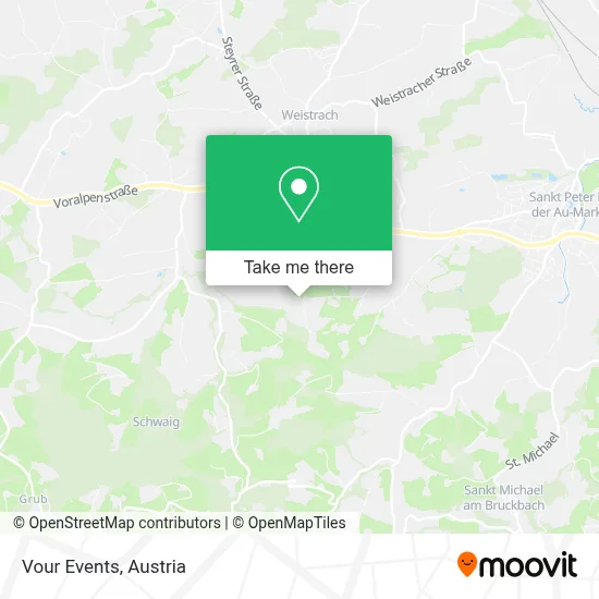 Vour Events map