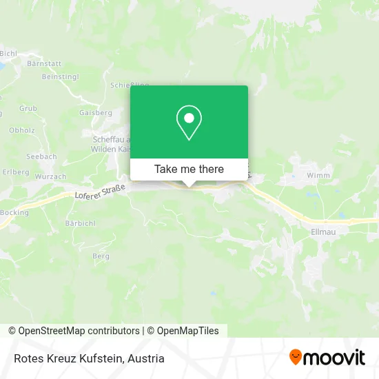Rotes Kreuz Kufstein map